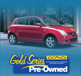 Gold Series Pre-owned at Ville-Marie Suzuki Gold Series Pre-owned